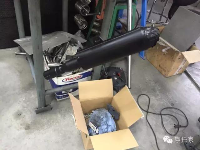 鑫源400复古摩托车改装案例,鑫源摩托复古改装