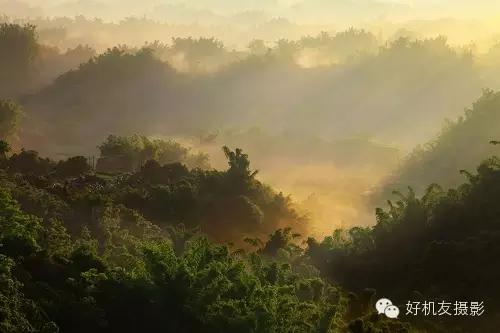 旅拍云雾缭绕自然风光,日出云雾自然风光摄影拍摄教程