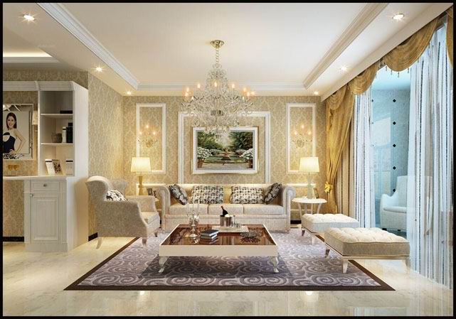 2022年欧式装修效果图大全,欧式装修效果图集锦