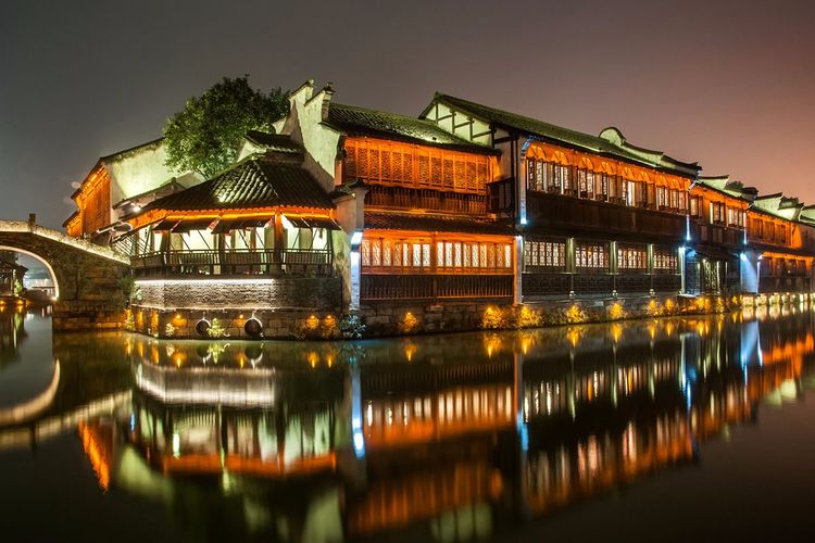 杭州江南水乡乌镇,成都江南水乡乌镇