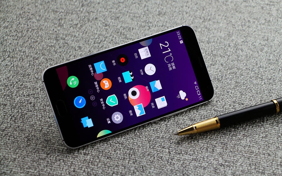 老款魅族mx5,漂亮的不像实力派