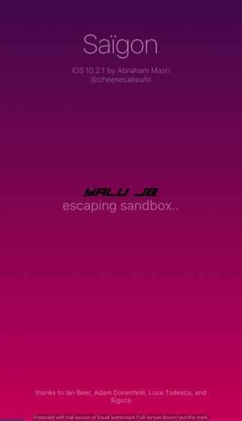 手把手教你如何越狱iOS10.2.1