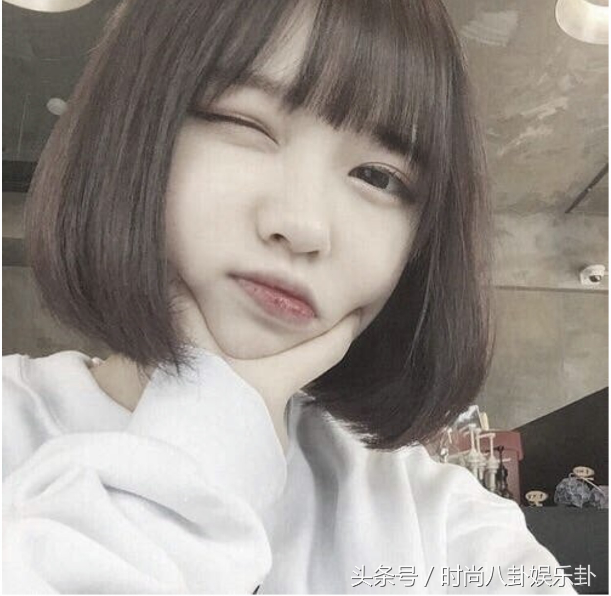 适合圆脸女生的短发超短,女圆脸短发100种图片