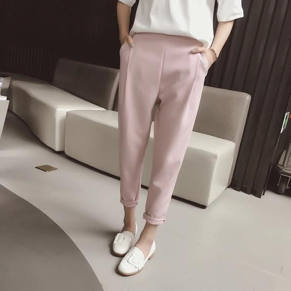 胯宽腿粗显高显瘦裤子,十三岁女孩穿什么裤子显腿长显瘦