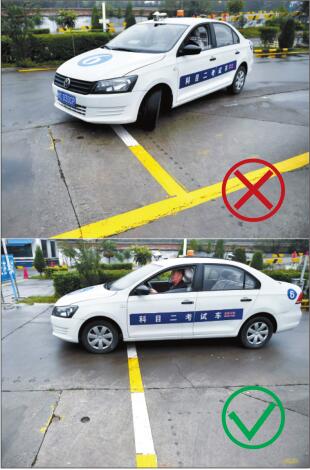 科目二考试各个路口可以停车吗,洛阳驾考科目二自动挡