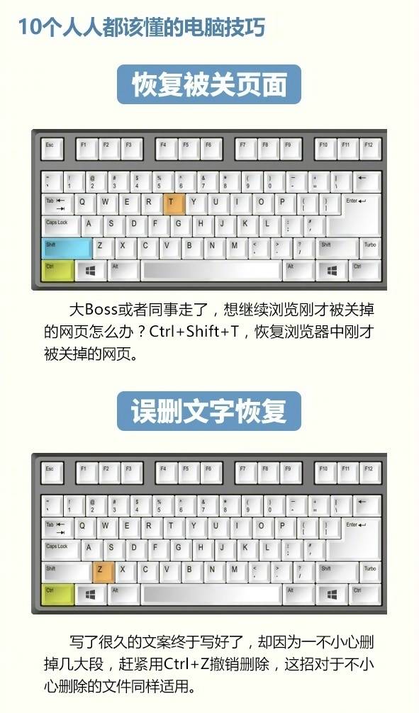 电脑装机馆实用电脑快捷键大全,10个最实用的电脑快捷键