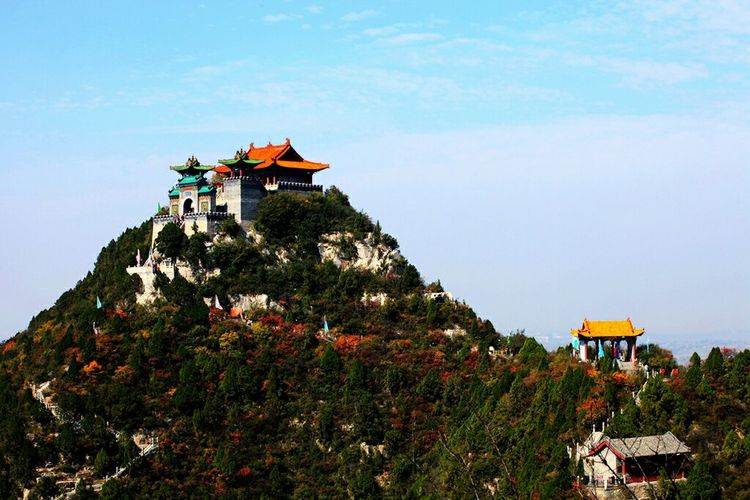 秋韵流过的晋城红