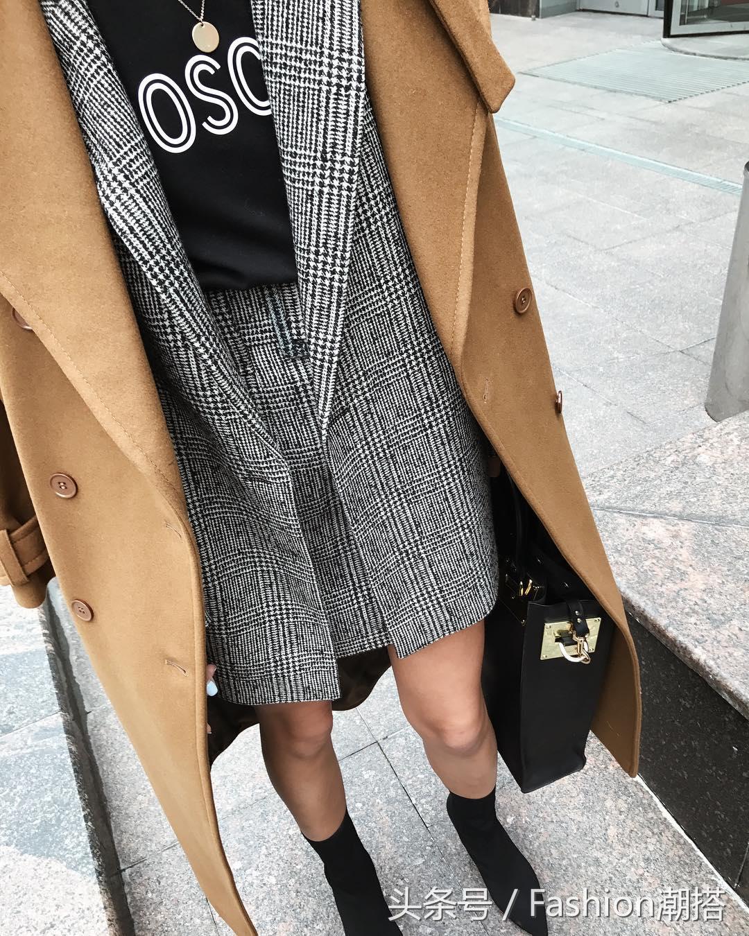 毛呢大衣过冬里面穿什么,保暖又好看的呢大衣搭配