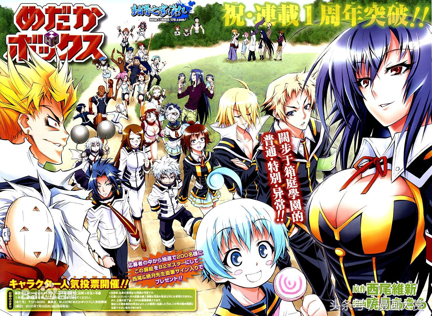 漫画大赛投票,龙珠十大漫画