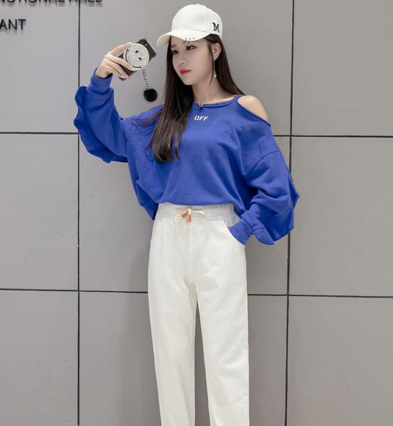 哈伦裤怎么搭配好看呢,白色哈伦裤搭配什么上衣