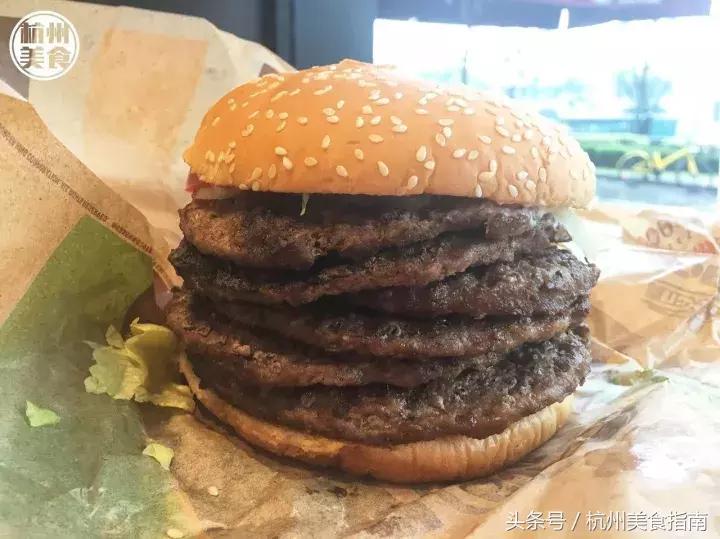 汉堡王新出汉堡,汉堡王三层天椒皇堡测评