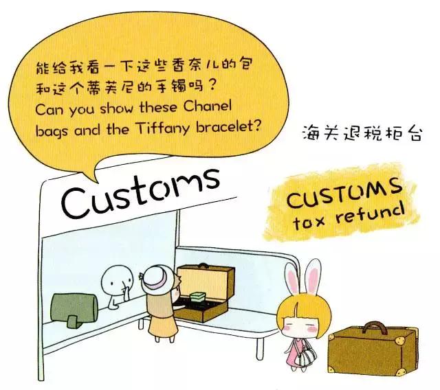 欧洲购物退税英语,思潮英语实用句子