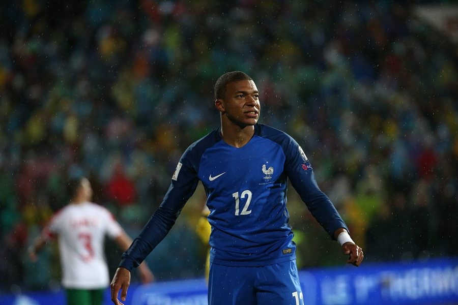 年度最佳阵容锋线姆巴佩,2017年姆巴佩金童奖颁奖