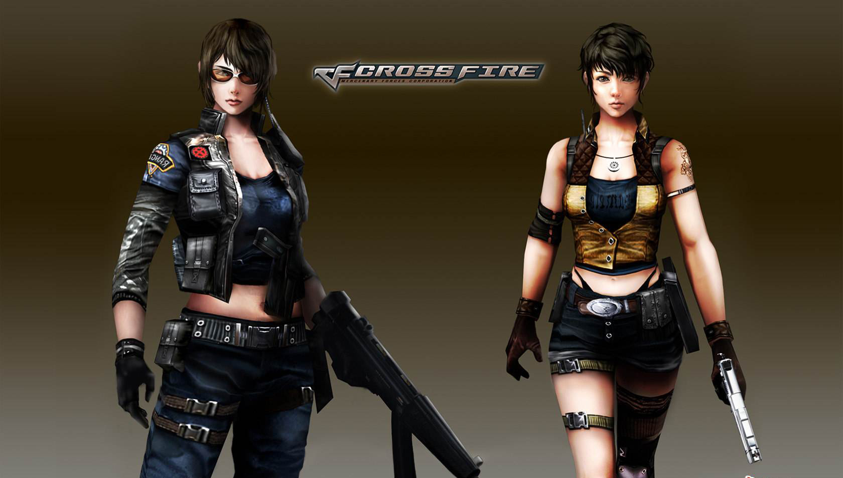 cf战术攻防女角色被打倒合集,盘点cf端游所有女角色