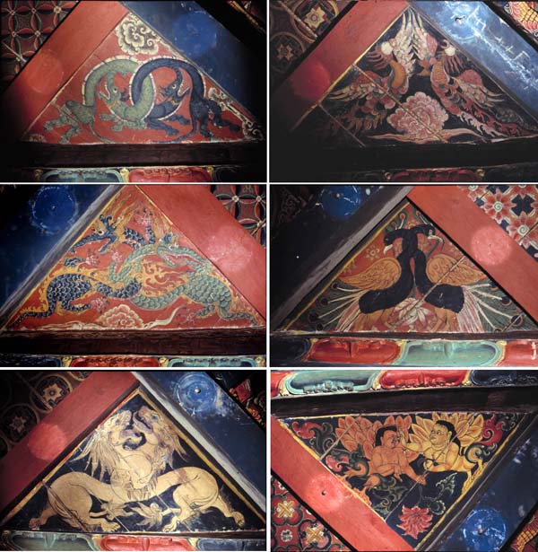 秦汉壁画风格,藏山壁画