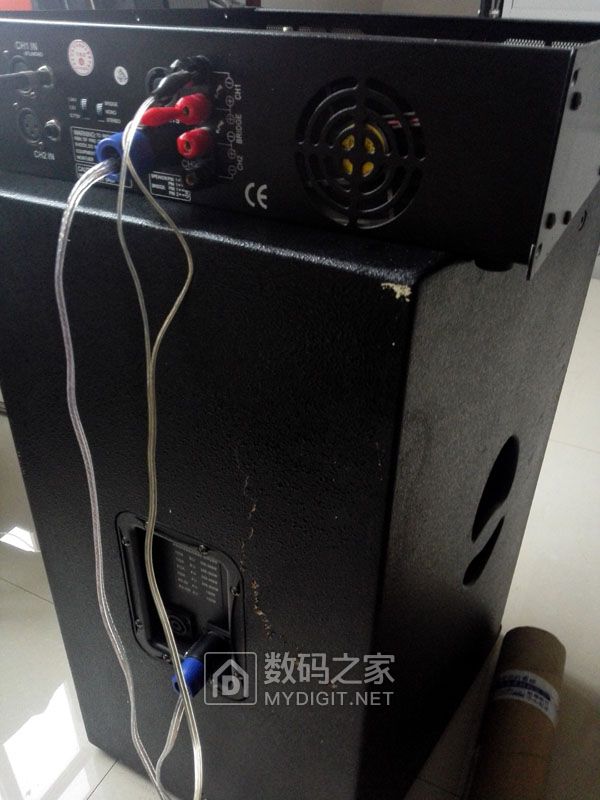 维修BATELCE400专业大功率功放，解决LOAD红灯报警故障问题