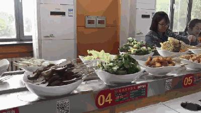 首经贸区最大食堂,北京首经贸第一大食堂