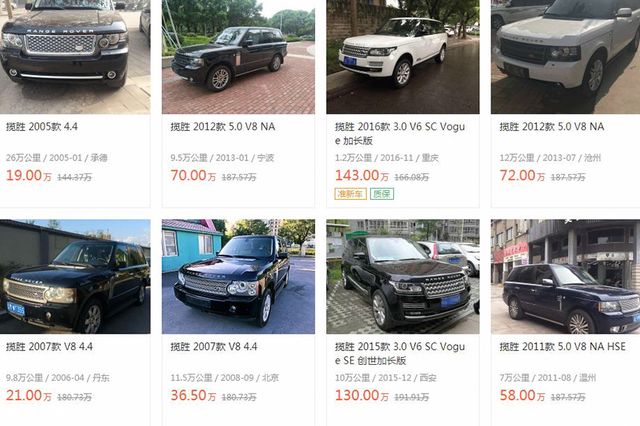 保值最好的几款二手车,看二手车哪里便宜