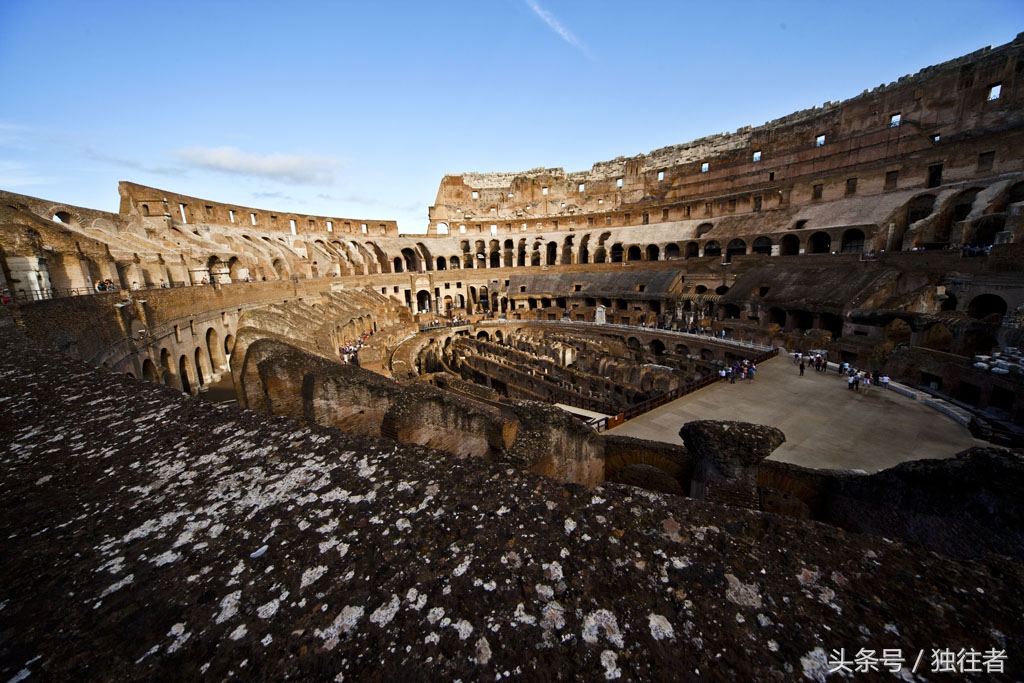 古罗马斗兽场雄狮和勇士打架,古罗马斗兽场震撼的沧桑之美