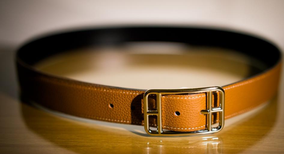 亮面银扣爱马仕腰带,爱马仕平滑扣腰带怎么用图解