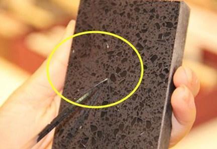 石英石台面用打火机烧多久不变色,天然大理石打火机能烧出真假吗