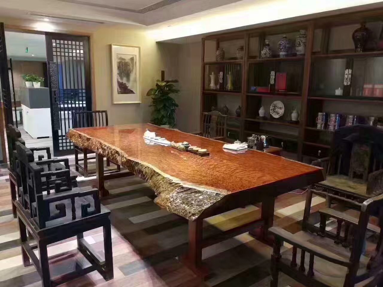 实木大板桌怎么可以这么好看,实木大板桌为什么比成套大板桌贵