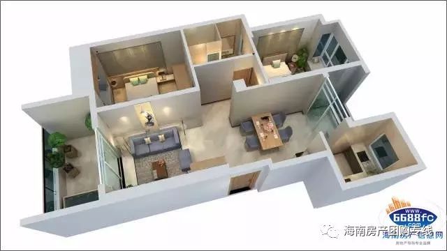 三亚海棠湾联投海棠韵房价,联投海棠韵复式