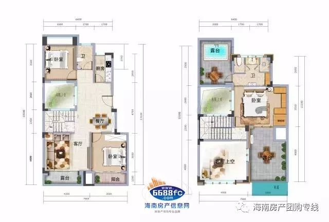 三亚海棠湾联投海棠韵房价,联投海棠韵复式