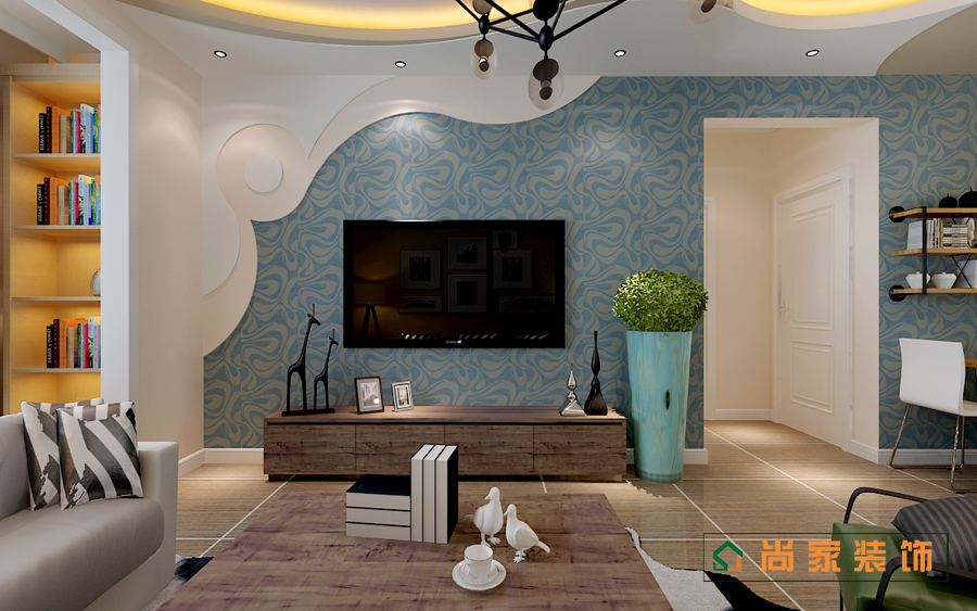 保利城三居室效果图,保利城一期三居室