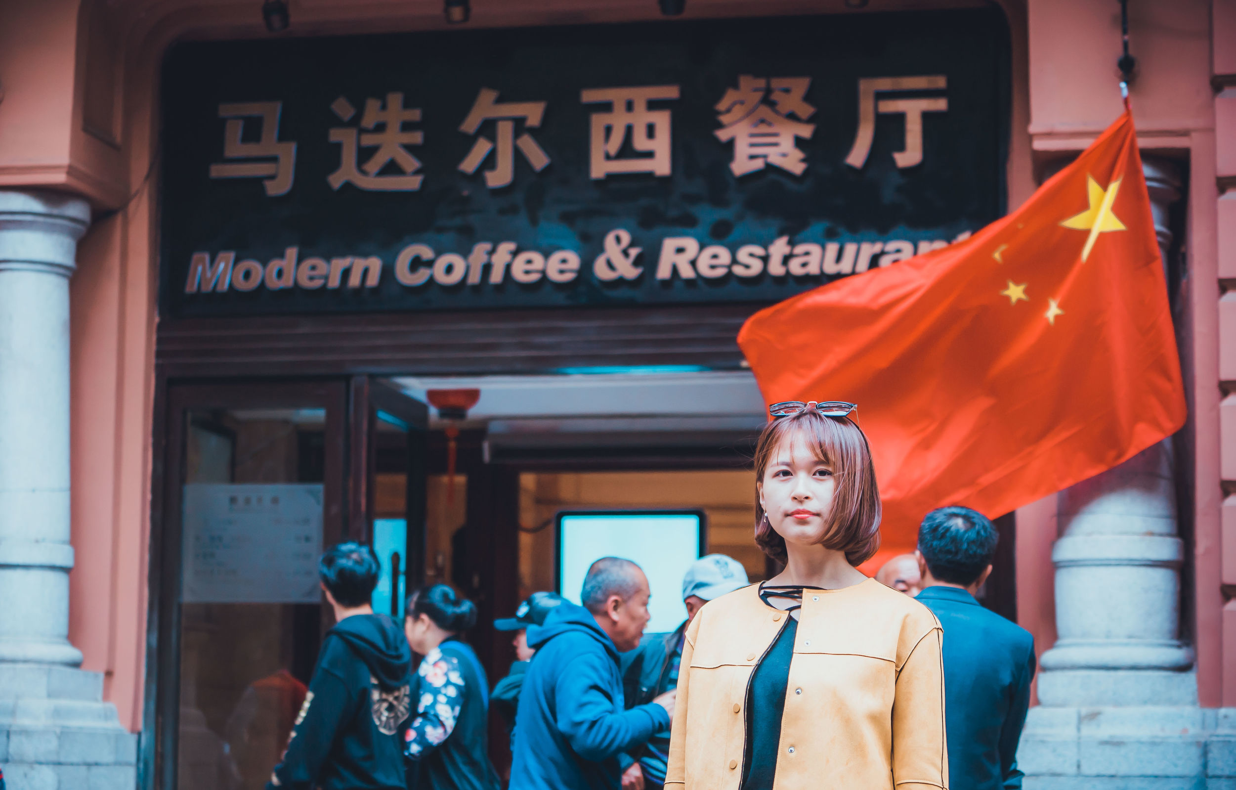 用金子铺成的路,世界第一步行街