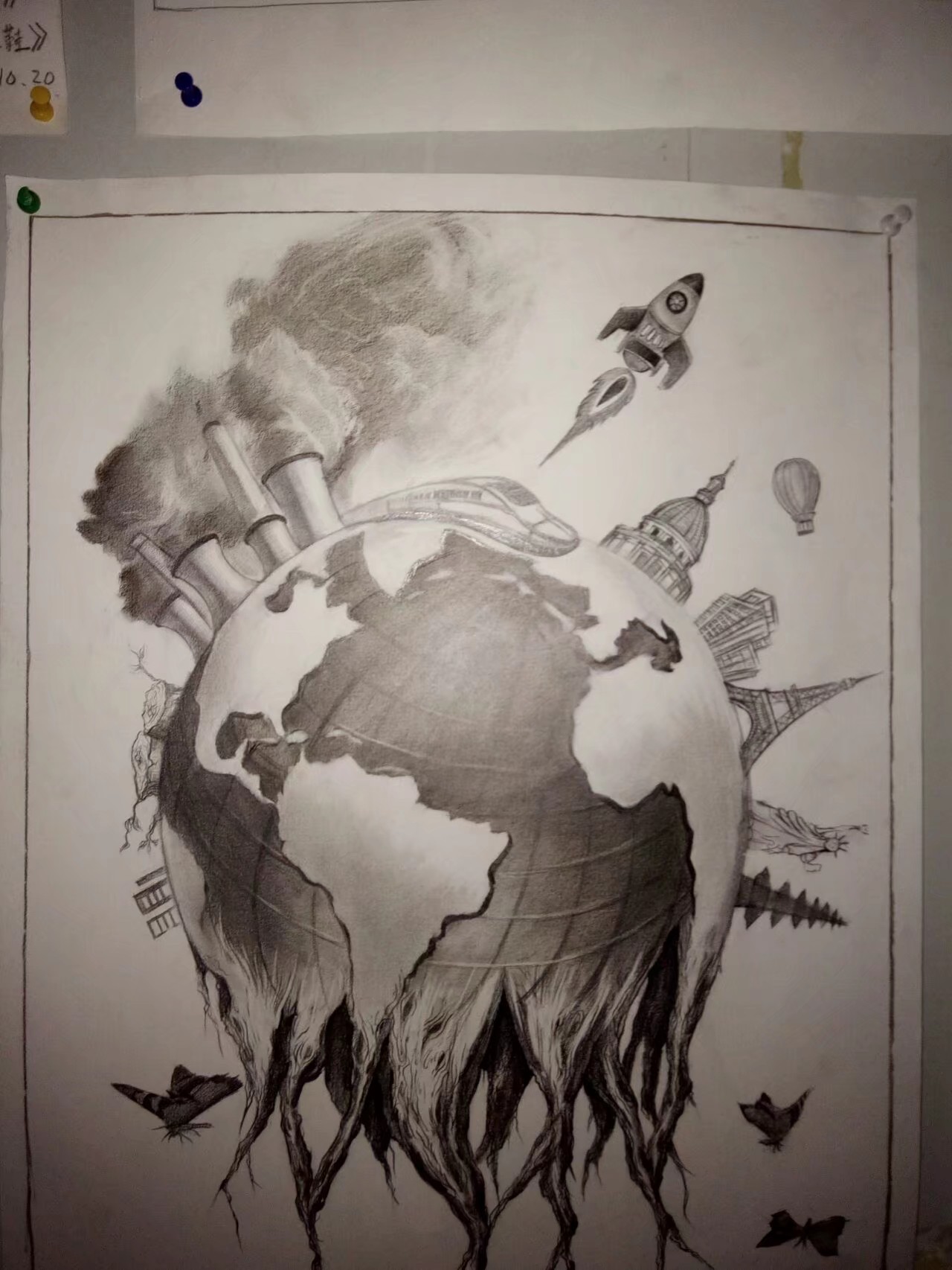 大学生的绘画水平，超乎你的想象