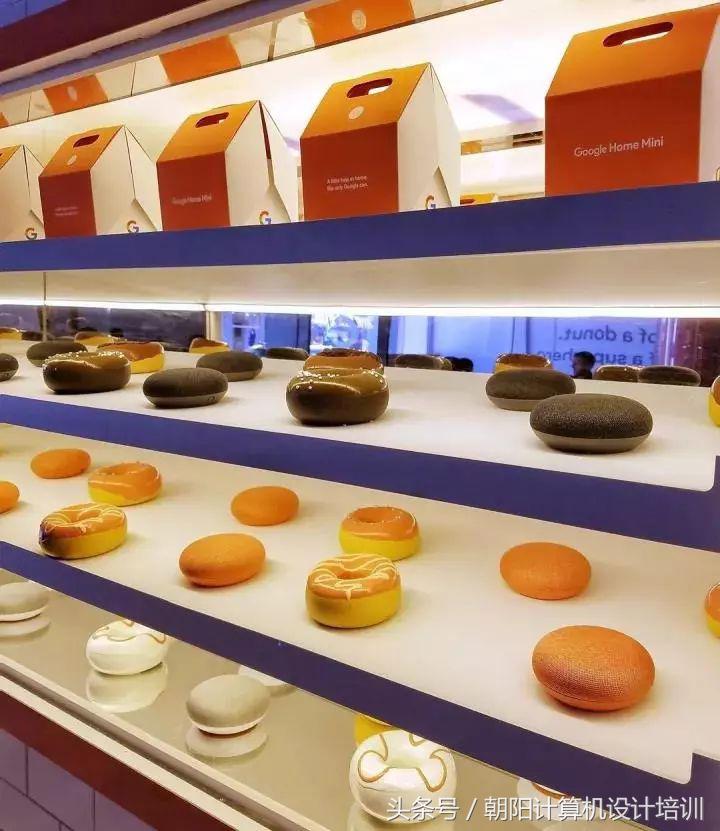 Google卖起了甜甜圈，这粉嫩设计给满分！