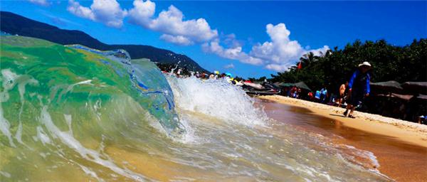 偶遇阳光、海滩在三亚