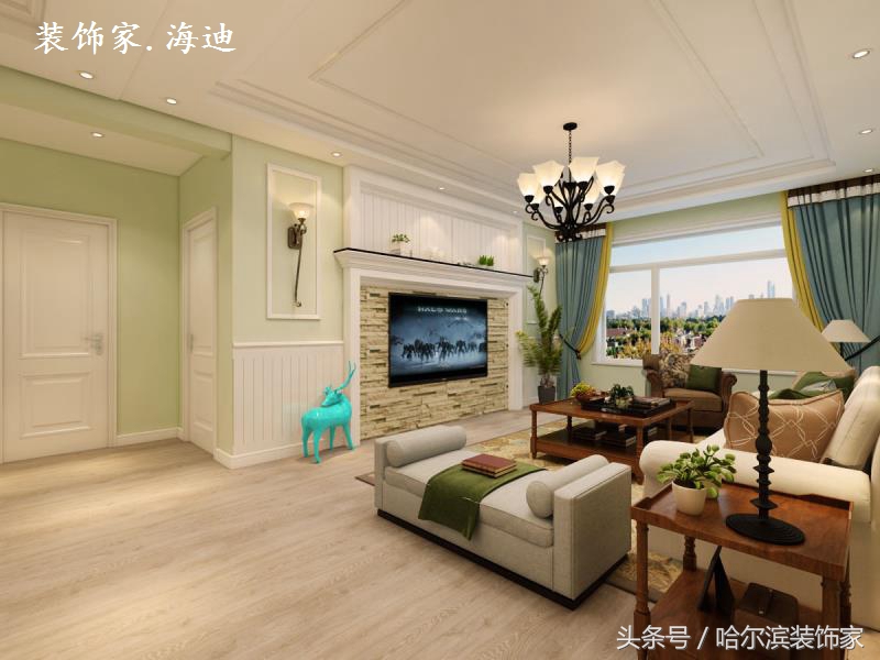 哈尔滨保利城一期洋房,哈尔滨保利城样板间实拍图