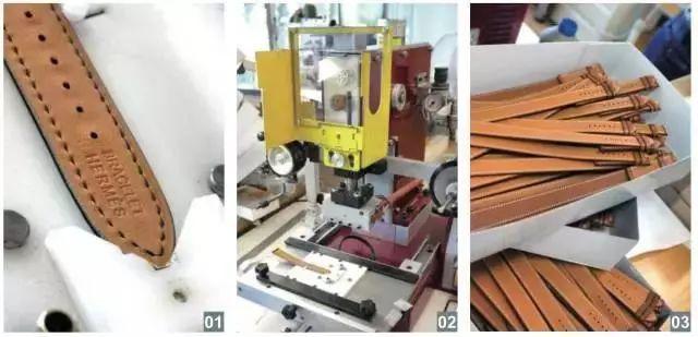 爱马仕皮革表带制作过程，你知道吗？请收藏