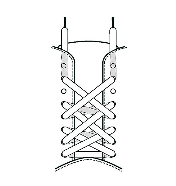 美式鞋带穿搭,彩色鞋带这样穿真漂亮忍不住分享
