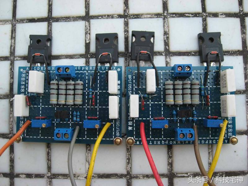 diy功放制作500瓦,500w功放纯后级制作