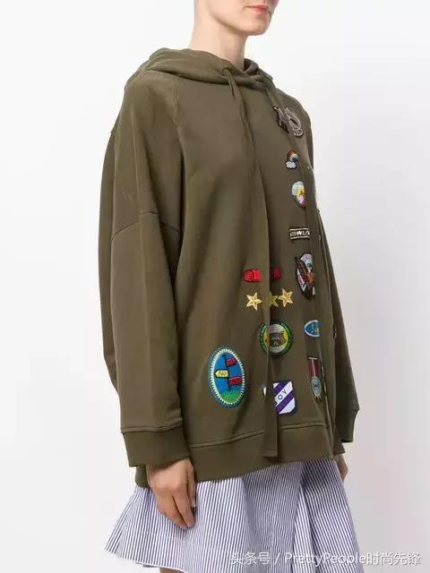 杨幂同款有设计感的卫衣,杨幂oversize卫衣图片