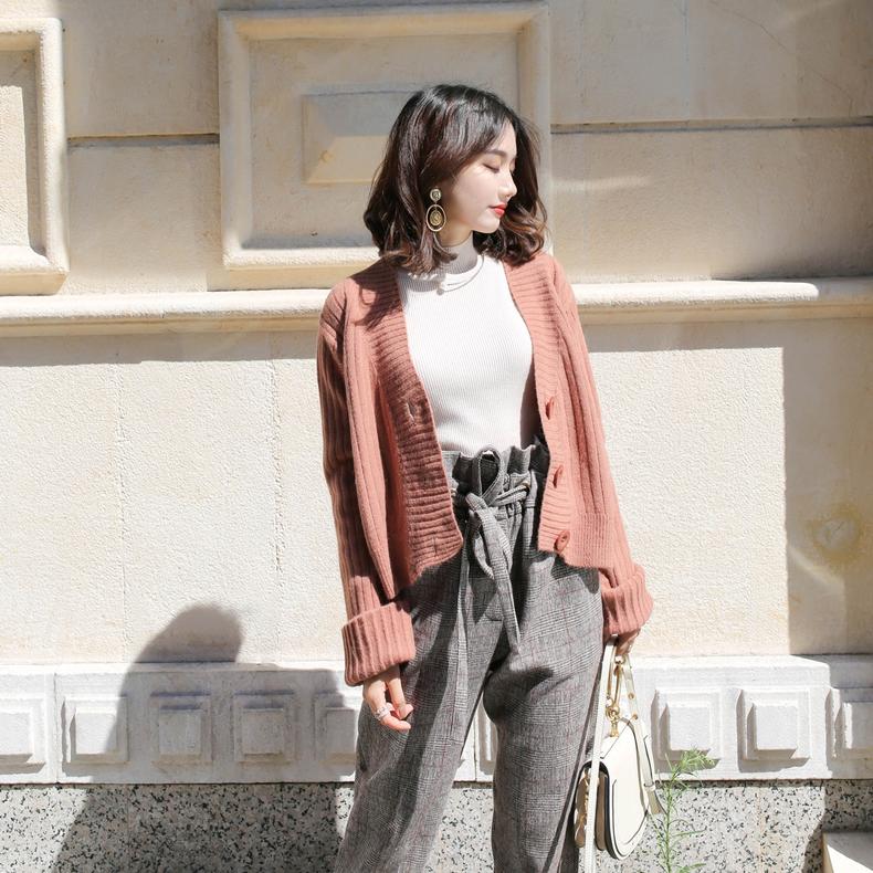 针织秋冬外套,针织外套冬天要怎么穿