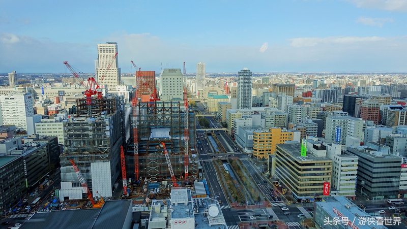 札幌狸小路,北海道大通公园