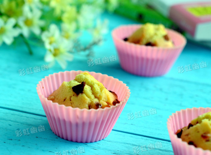 核桃蔓越莓玛芬,少女心的蔓越莓玛芬蛋糕