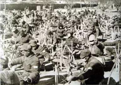 真实国军军官军服,八路军和新四军的军服