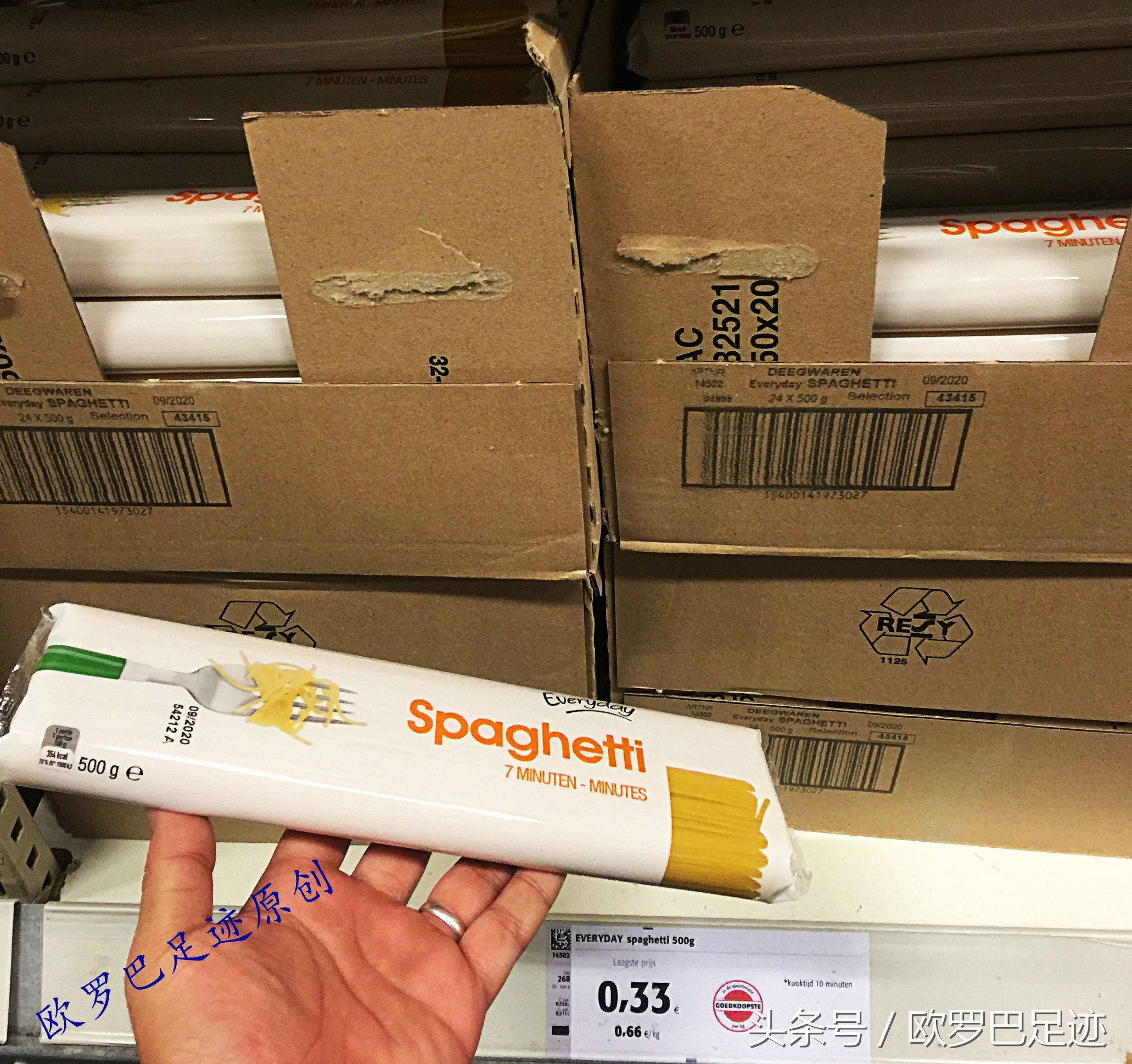 欧洲超市的价格太丧,pu心,da病,xi狂,ben……原创实拍