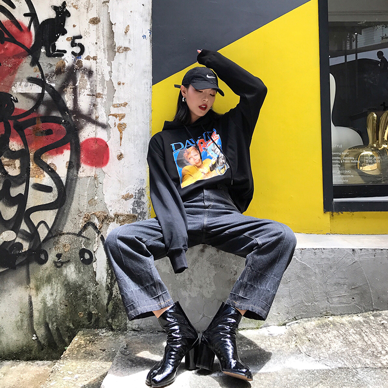 韩国双面羊毛格子中长款,韩国双面羊绒长款大衣搭配法