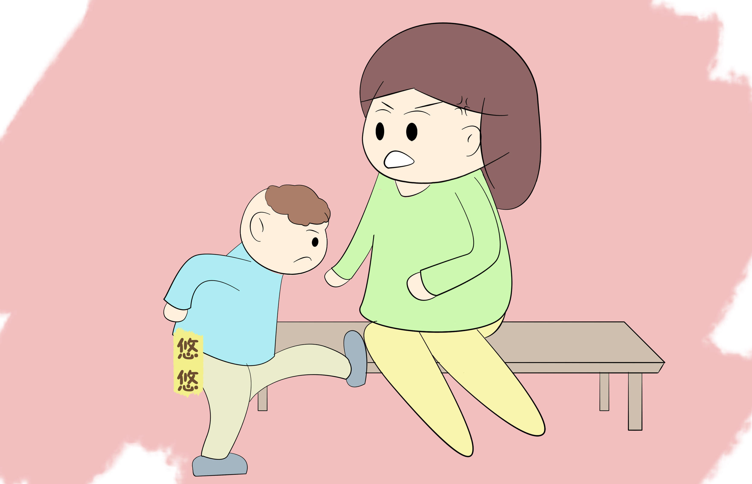 怀孕后要防着熊孩子,孕妇一定要远离熊孩子