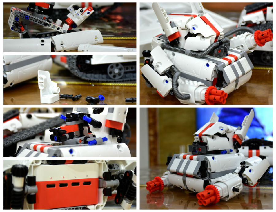 米兔积木履带机器人2000元以下的,米兔积木机器人app没有履带机甲了