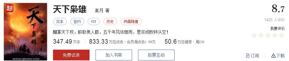 值得看的网文神作,必看的网文神作