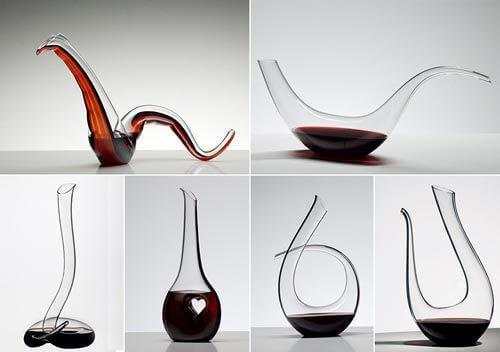 天鹅醒酒器与斜口醒酒器哪个好用,不倒翁醒酒器与传统醒酒器哪个好