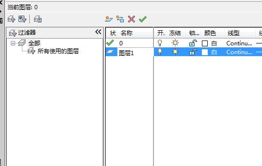 怎样设置cad图层为粗实线,如何设置cad全部图层颜色