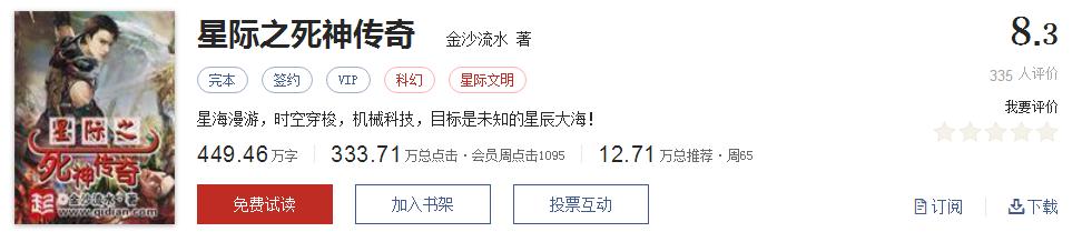 50大公认网络小说神作,网络评分最高小说20部